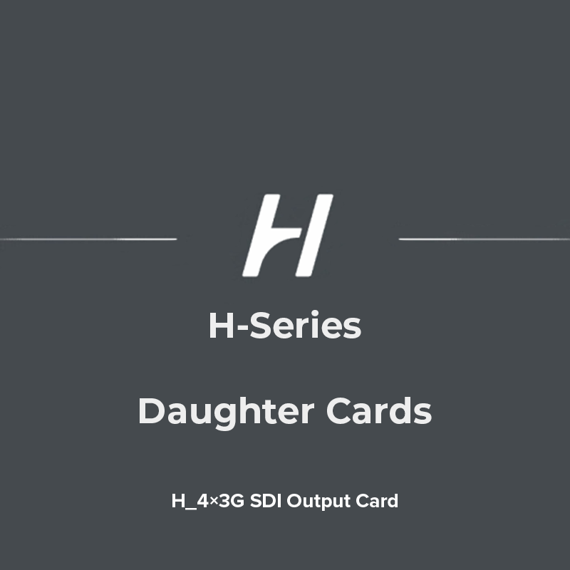 H_4×3G SDI Output Card